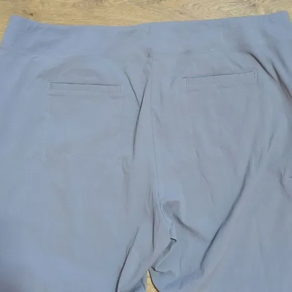 Athleta Trekkie North Jogger Pants Womens Gray Zip Pockets sz 22 - Picture 7 of 8